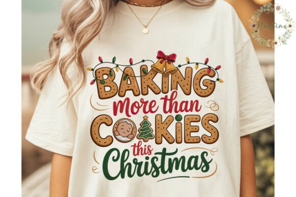 Baking Christmas Cookies PNG Clipart & Illustrations