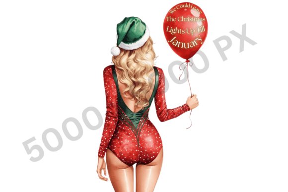 Christmas Balloon Clipart & Illustrations