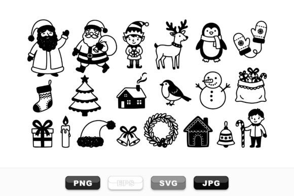 Christmas Holiday Silhouette Set Review