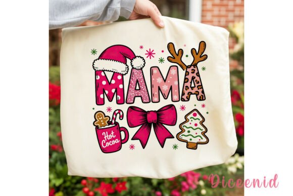 Christmas Mama Leopard Pink PNG Clipart Review
