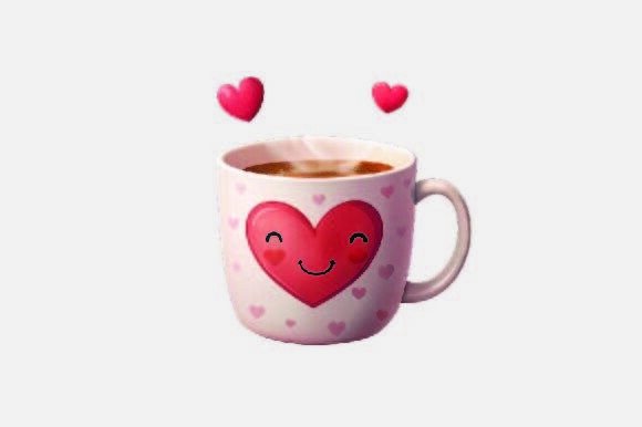 Coffee and Love Christmas PNG Freebies Review