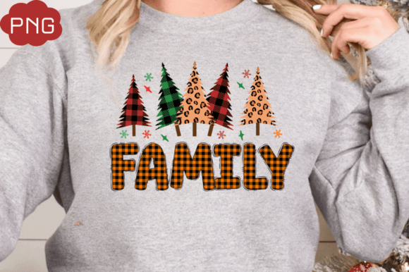 Festive Family Illustrations for Christmas Branding
