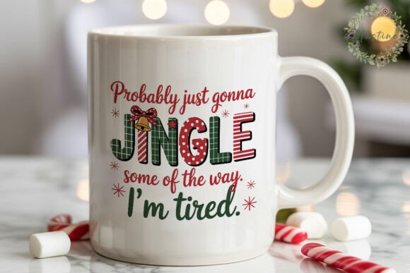 Jingle Christmas Tired PNG Clipart & Illustrations