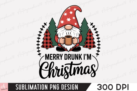 Merry Drunk I’m Christmas PNG: Illustrations Review