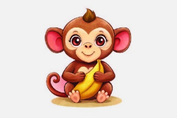 Monkey Christmas PNG: Festive Illustrations
