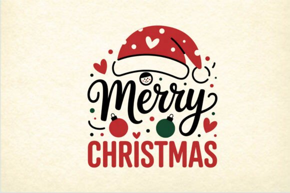 Review: Merry Christmas Minimalist Santa Hat Freebies