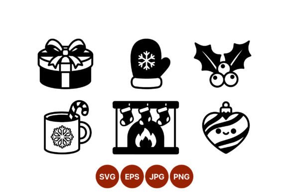 Reviewing Christmas Mitten Present Holly Cup Cozy Illustrations